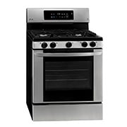 LG Cuisinière au gaz à four simple de 5,4 pi³ avec fonction EasyClean<sup>MD</sup> et convection par ventilateur EvenJet<sup>MC</sup>, LRG3060ST