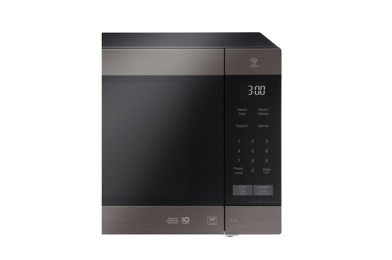 LG Four à micro-ondes de comptoir NeoChef<sup>MC</sup> de 2,0 pi<sup>3</sup> de la gamme LG STUDIO doté du système intelligent à inversion et de la fonctionnalité EasyClean<sup>MD</sup>, LSRM2085BD