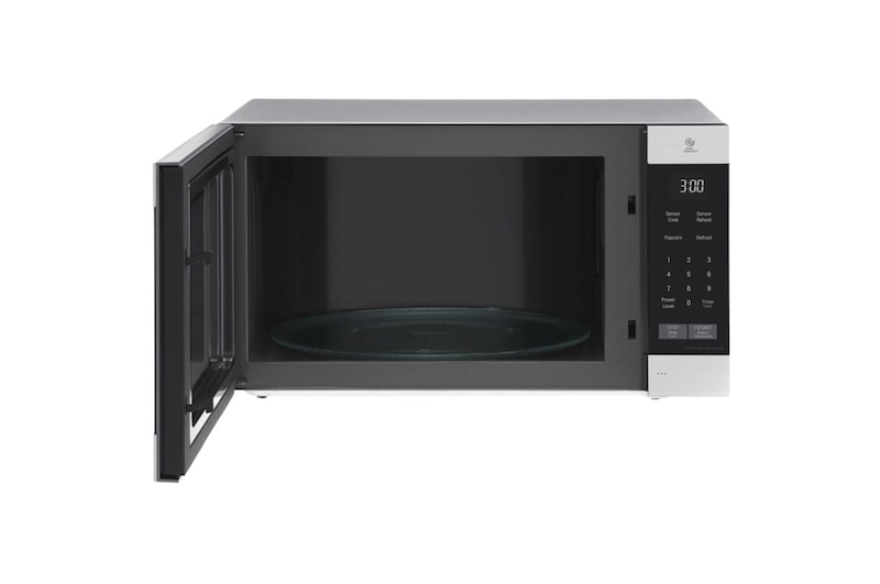 LG Four à micro-ondes de comptoir NeoChef<sup>MC</sup> de 2,0 pi<sup>3</sup> de la gamme LG STUDIO doté du système intelligent à inversion et de la fonctionnalité EasyClean<sup>MD</sup>, LSRM2085ST
