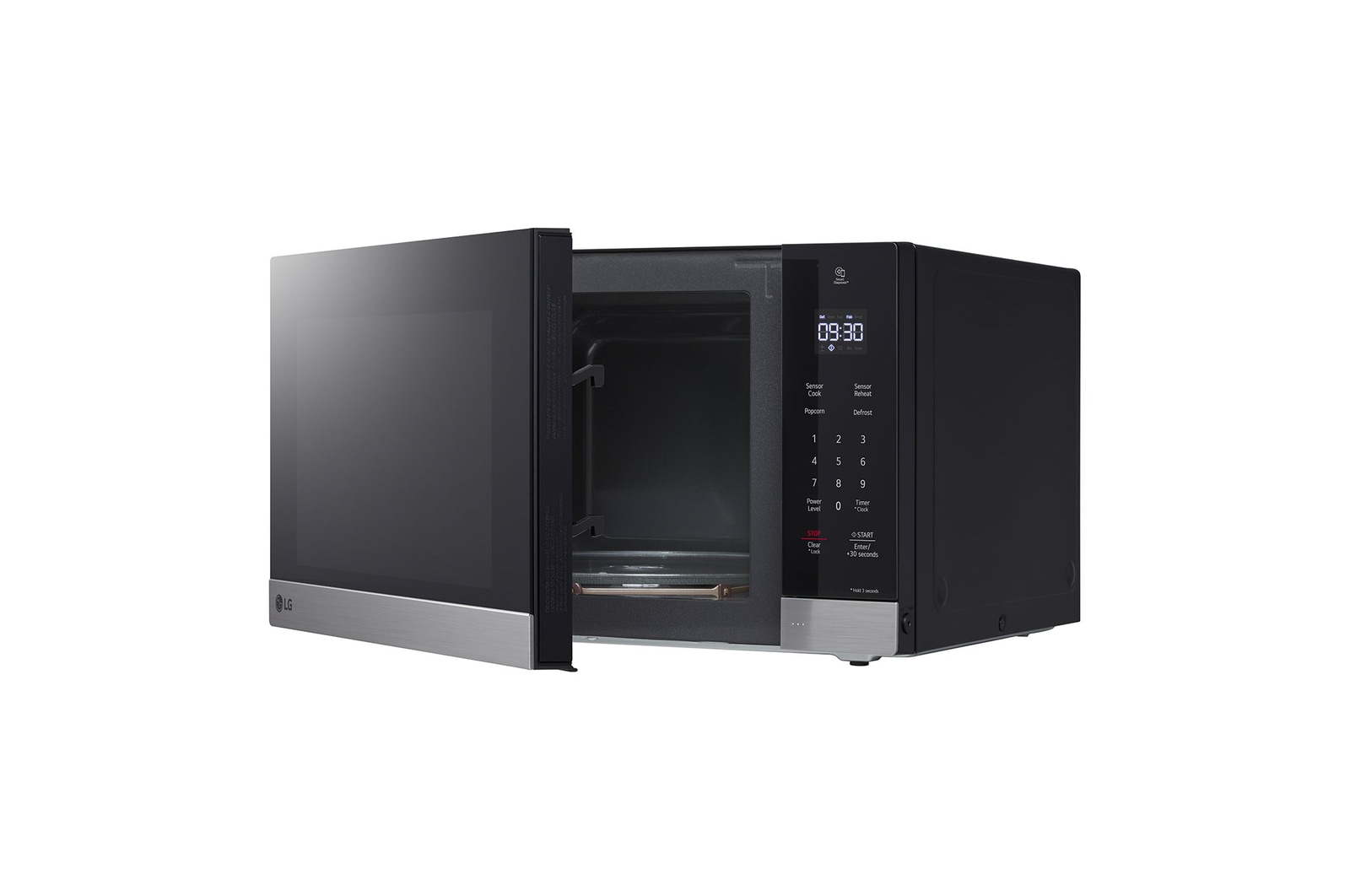 LG Four à micro-ondes de comptoir NeoChef<sup>MC</sup> de 0.9 pi3 avec onduleur intelligent et cuisson par capteur, MSER0990S