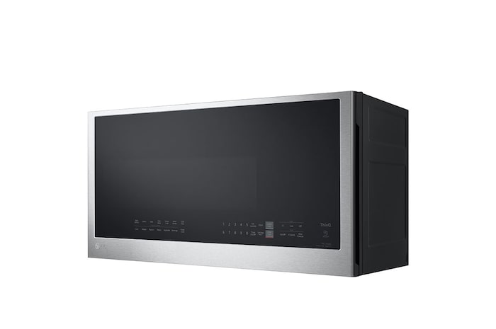 LG Four à micro-ondes intelligent avec hotte intégrée de 2 pi³ avec Wi-Fi et fonctionnalité EasyClean<sup>MD</sup>, MVEL2033F
