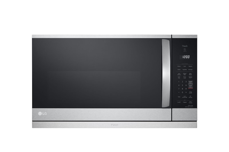 LG Four à micro-ondes intelligent avec hotte intégrée de 2,1 pi³ avec Wi-Fi, hotte ExtendaVent <sup>MC</sup> 2.0 et fonctionnalité EasyClean <sup>MD</sup>, MVEL2125F