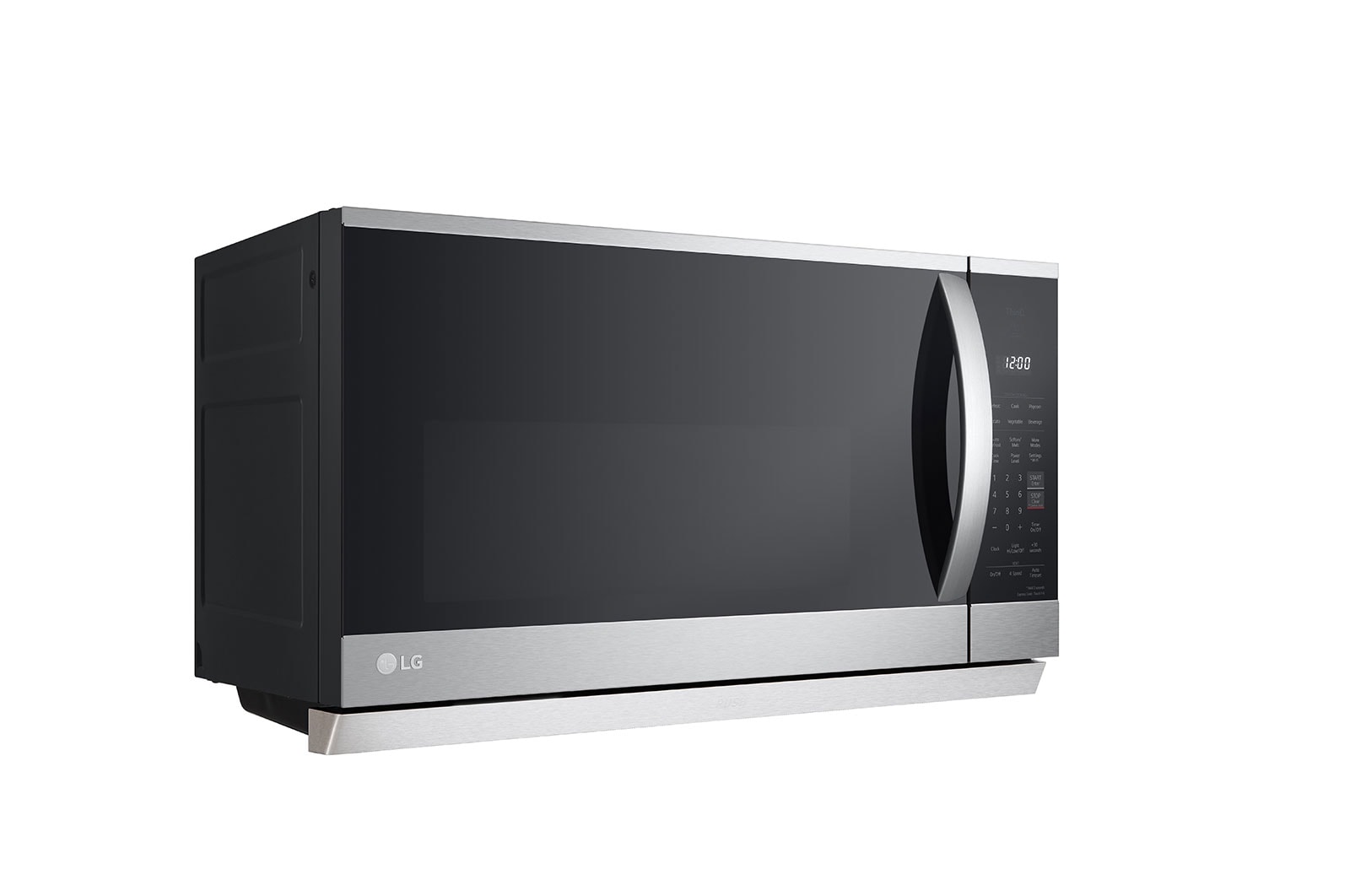 LG Four à micro-ondes intelligent avec hotte intégrée de 2,1 pi³ avec Wi-Fi, hotte ExtendaVent <sup>MC</sup> 2.0 et fonctionnalité EasyClean <sup>MD</sup>, MVEL2125F