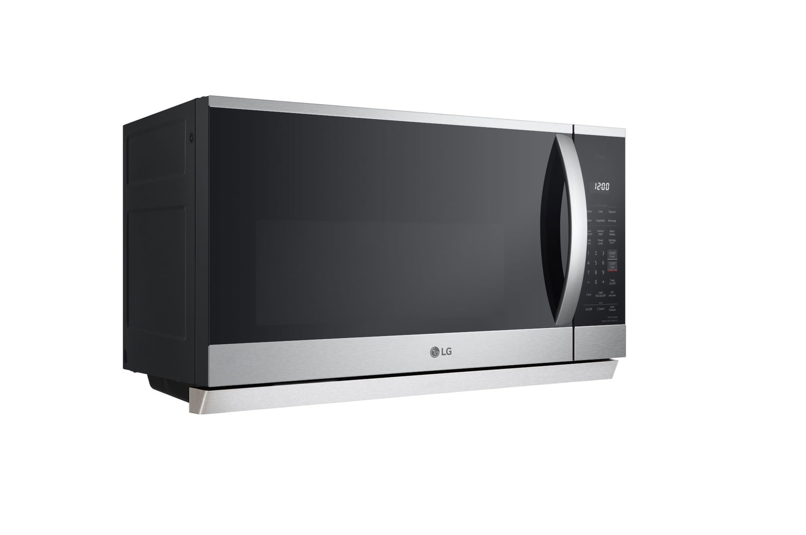 LG Four à micro-ondes intelligent avec hotte intégrée de 2,1 pi³ avec Wi-Fi, hotte ExtendaVent<sup>MC</sup> 2.0 et fonctionnalité EasyClean<sup>MD</sup>, MVEL2125X