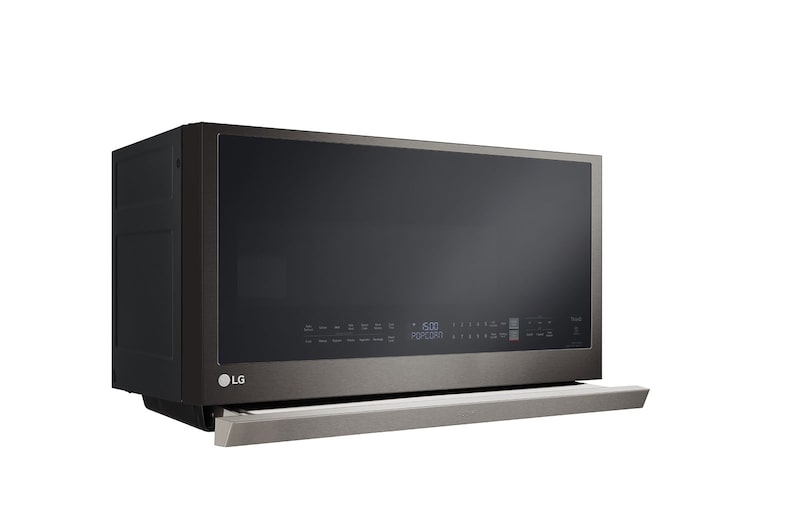 LG Vue avant de Four à micro-ondes intelligent avec hotte intégrée de 2,1 pi³ avec Wi-Fi, hotte ExtendaVentMC2.0, MVEL2137D, MVEL2137D