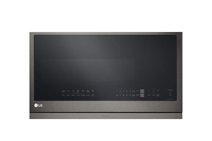 LG Vue avant de Four à micro-ondes intelligent avec hotte intégrée de 2,1 pi³ avec Wi-Fi, hotte ExtendaVentMC2.0, MVEL2137D, MVEL2137D