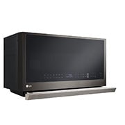 LG Four à micro-ondes intelligent avec hotte intégrée de 2,1 pi³ avec Wi-Fi, hotte ExtendaVent<sup>MC</sup> 2.0 et fonctionnalité EasyClean<sup>MD</sup>, MVEL2137D