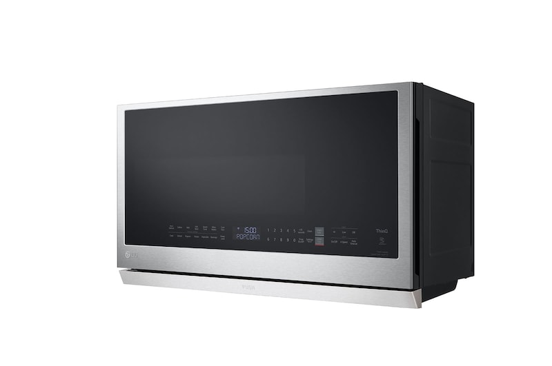 LG Four à micro-ondes intelligent avec hotte intégrée de 2,1 pi³ avec Wi-Fi, hotte ExtendaVent<sup>MC</sup> 2.0 et fonctionnalité EasyClean<sup>MD</sup>, MVEL2137F