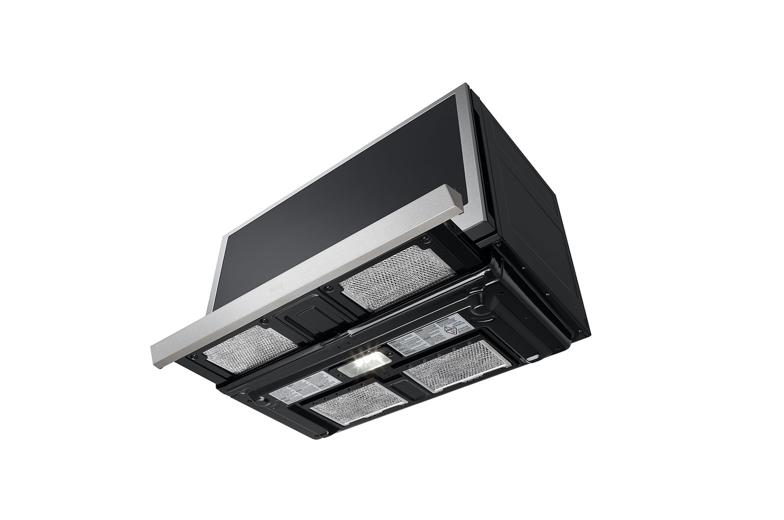 LG Four à micro-ondes intelligent avec hotte intégrée de 2,1 pi³ avec Wi-Fi, hotte ExtendaVent<sup>MC</sup> 2.0 et fonctionnalité EasyClean<sup>MD</sup>, MVEL2137F