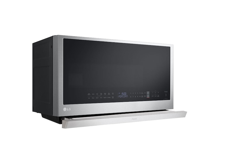 LG Four à micro-ondes intelligent avec hotte intégrée de 2,1 pi³ avec Wi-Fi, hotte ExtendaVent<sup>MC</sup> 2.0 et fonctionnalité EasyClean<sup>MD</sup>, MVEL2137F