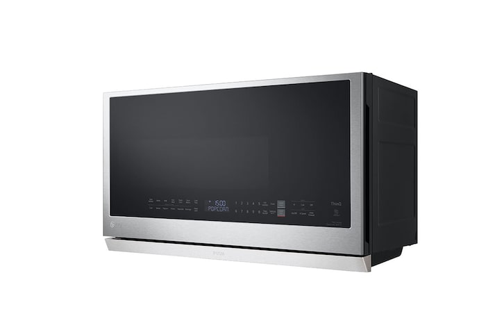 LG Four à micro-ondes intelligent avec hotte intégrée de 2,1 pi³ avec Wi-Fi, hotte ExtendaVent<sup>MC</sup> 2.0 et fonctionnalité EasyClean<sup>MD</sup>, MVEL2137F