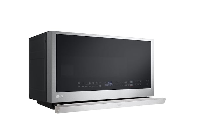 LG Four à micro-ondes intelligent avec hotte intégrée de 2,1 pi³ avec Wi-Fi, hotte ExtendaVent<sup>MC</sup> 2.0 et fonctionnalité EasyClean<sup>MD</sup>, MVEL2137F