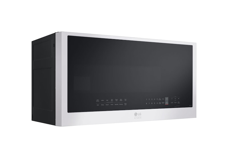 LG Four à micro-ondes intelligent de 2 pi3 blanc LG STUDIO avec hotte intégrée , MVES2033N