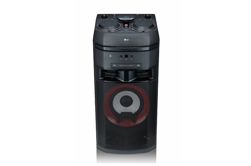 LG XBOOM OK55 Système de divertissement de 500W avec karaoké et effets DJ, OK55