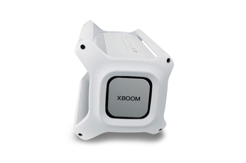 LG Haut-parleur Bluetooth XBOOM GO PK7-W de LG résistant à l’eau et offrant jusqu’à 22 heures de lecture, PK7-W