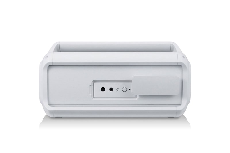 LG Haut-parleur Bluetooth XBOOM GO PK7-W de LG résistant à l’eau et offrant jusqu’à 22 heures de lecture, PK7-W