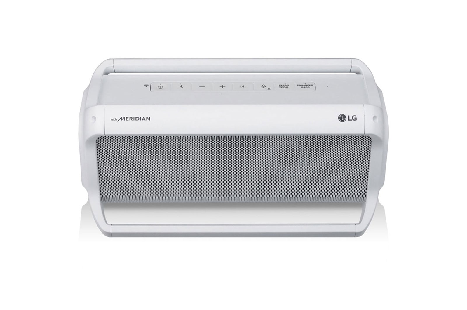 LG Haut-parleur Bluetooth XBOOM GO PK7-W de LG résistant à l’eau et offrant jusqu’à 22 heures de lecture, PK7-W