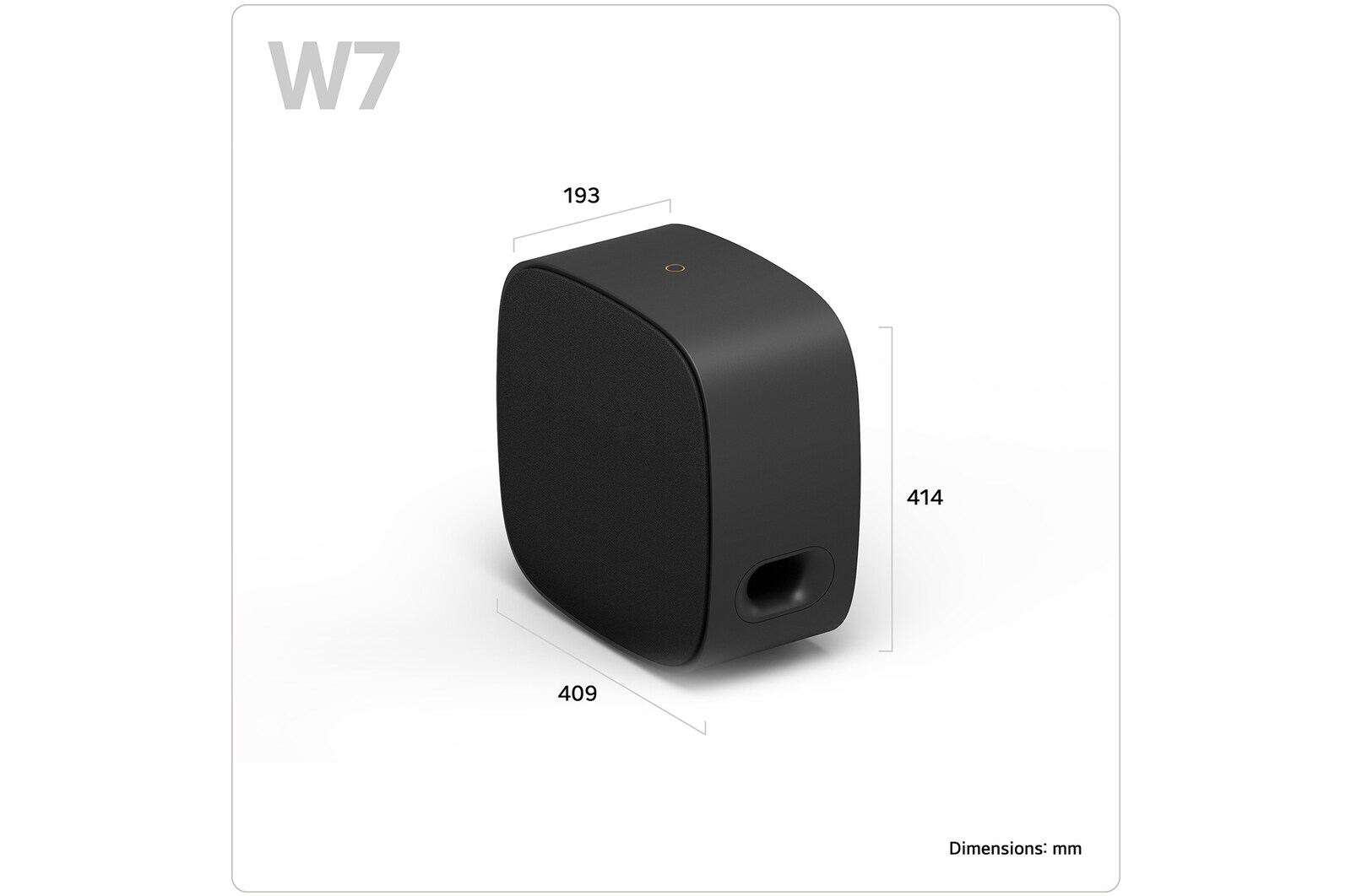 LG Système Cinema Suite 7 du système Sound Suite de LG, W7H7