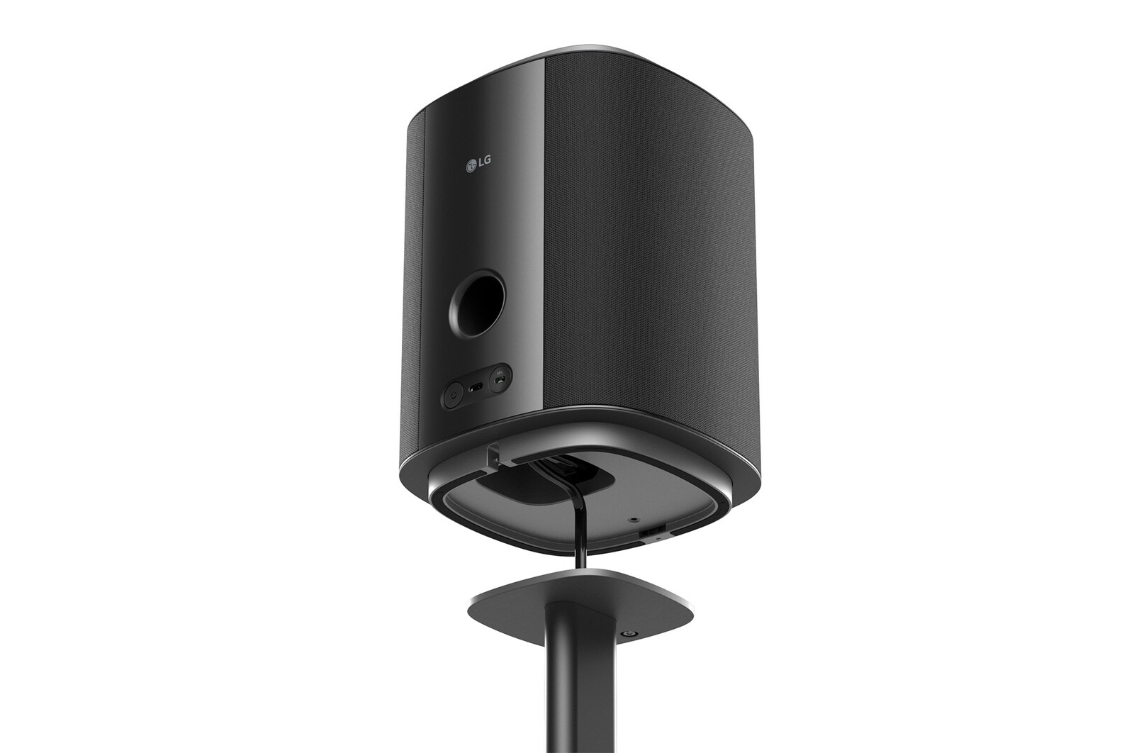 bottom view with stand