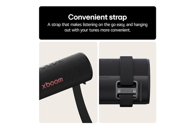 USP card: Convenient strap