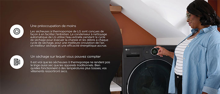 More reasons to trust LG heat pump dryers