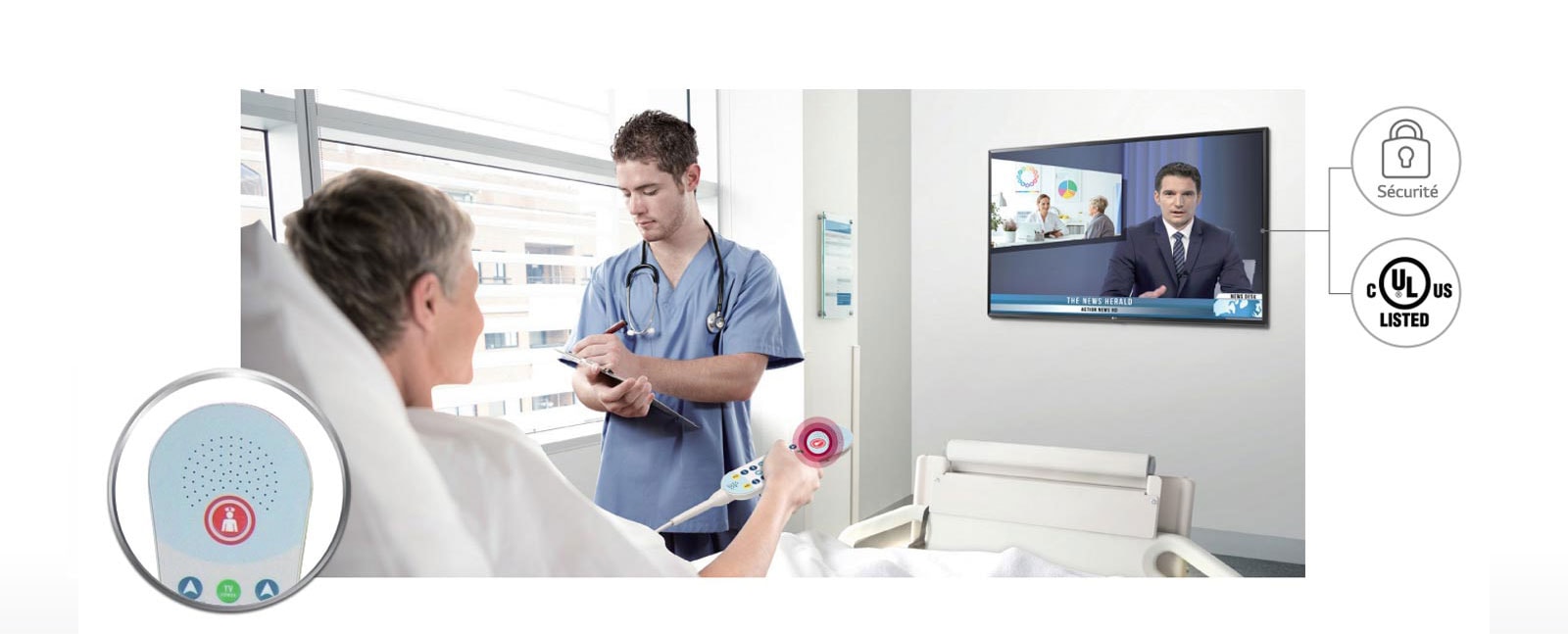 CARACTÉRISTIQUES POUR L’ENVIRONNEMENT HOSPITALIER