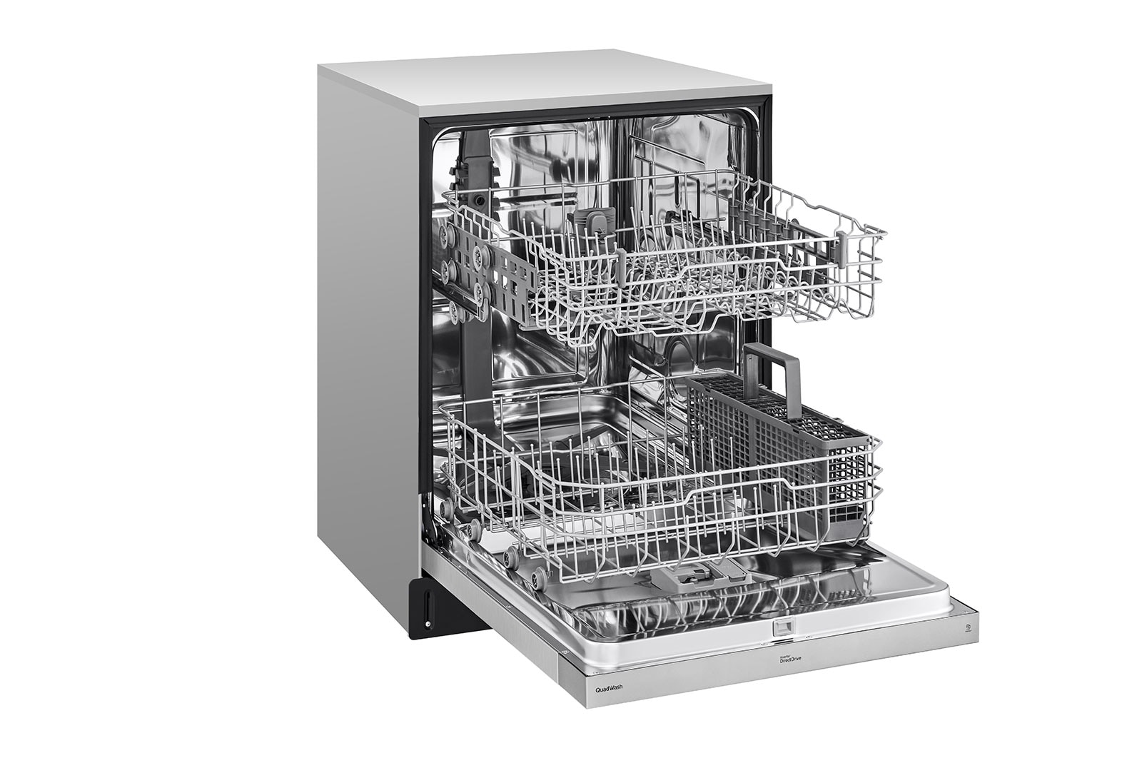 LG Lave-vaisselle à commande frontale du système QuadWash<sup>MD</sup> et du système EasyRack<sup>MD</sup> Plus, LDFN3432T