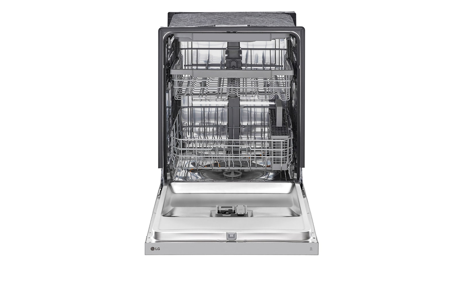 LG Lave-vaisselle à commande frontale du système QuadWash<sup>MD</sup> et du système EasyRack<sup>MD</sup> Plus, LDFN4542S