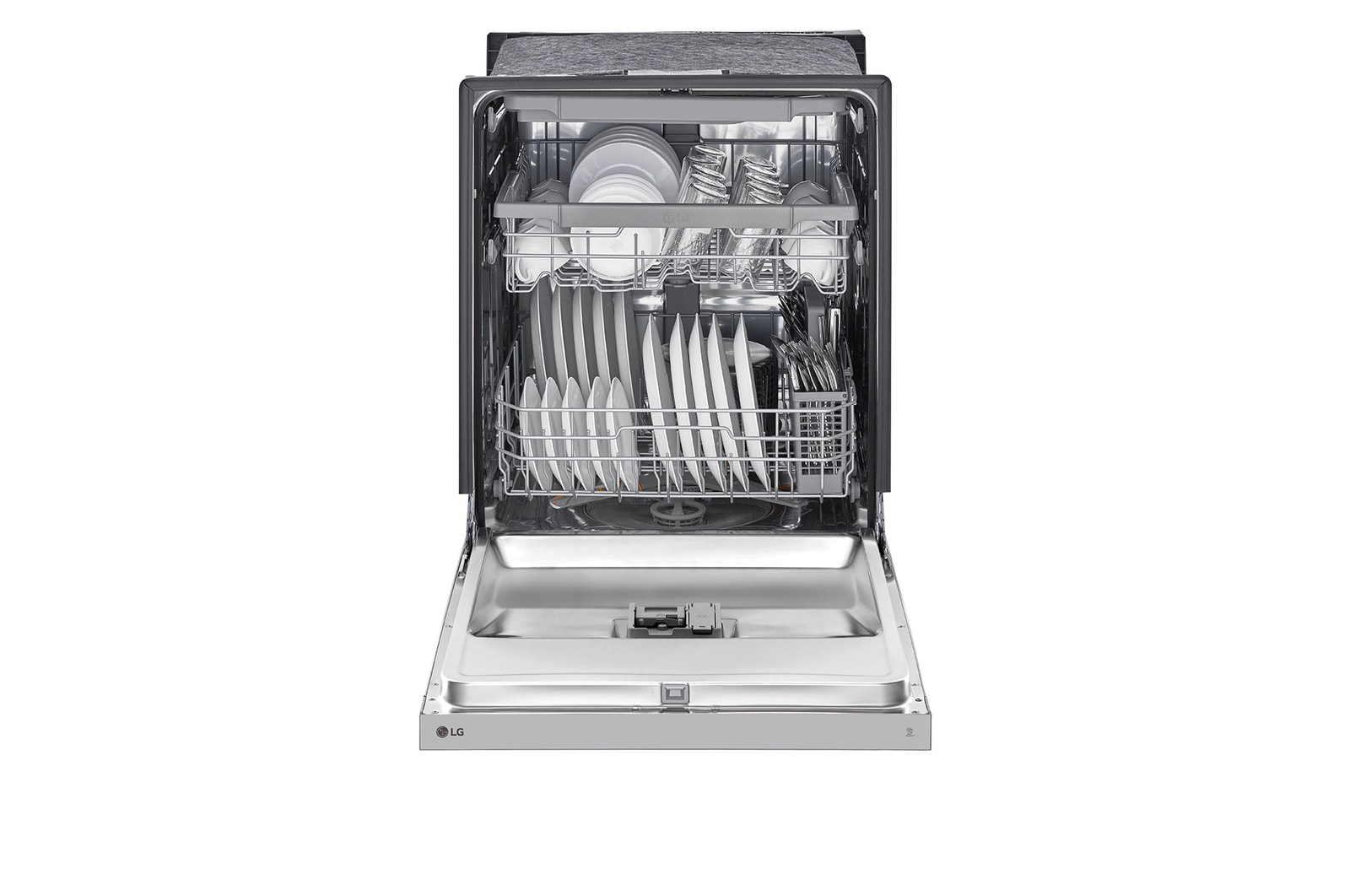 LG Lave-vaisselle à commande frontale du système QuadWash<sup>MD</sup> et du système EasyRack<sup>MD</sup> Plus, LDFN4542S