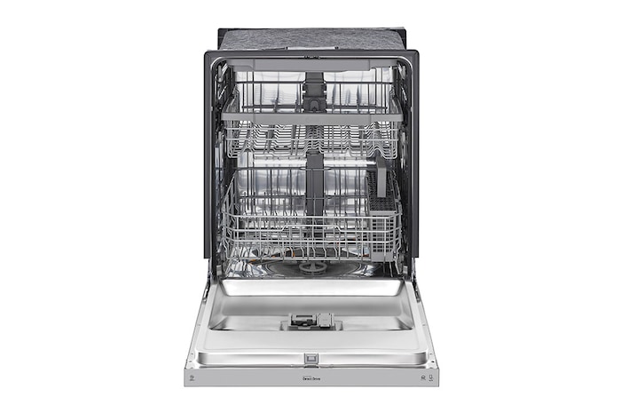 LG Lave-vaisselle de 24 po LG, QuadWash🅫, Dynamic Dry🅪, 48 dB, commandes front., acier inox., LDFN4542S