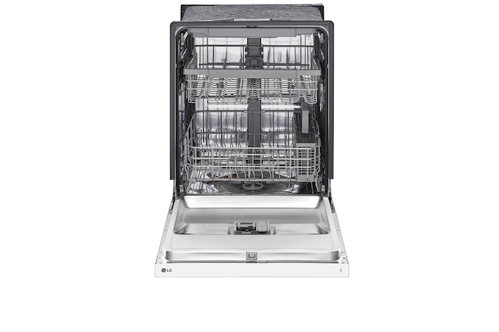 LG Lave-vaisselle à commande frontale du système QuadWash<sup>MD</sup> et du système EasyRack<sup>MD</sup> Plus, LDFN4542W