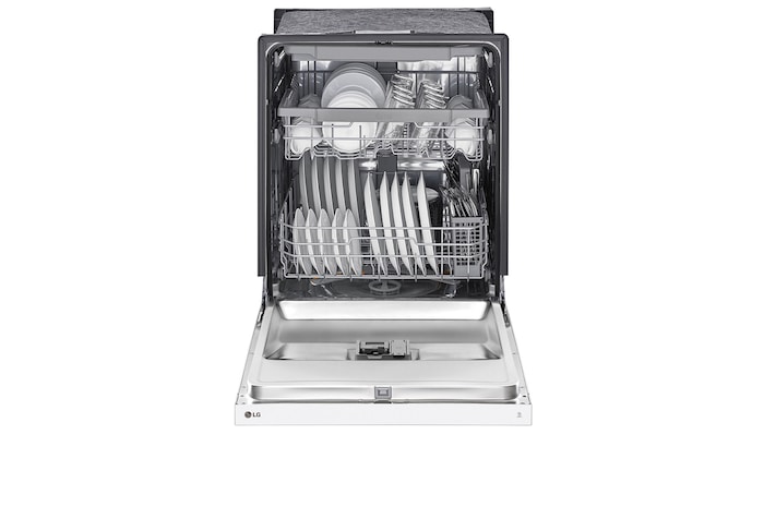 LG Lave-vaisselle à commande frontale du système QuadWash<sup>MD</sup> et du système EasyRack<sup>MD</sup> Plus, LDFN4542W