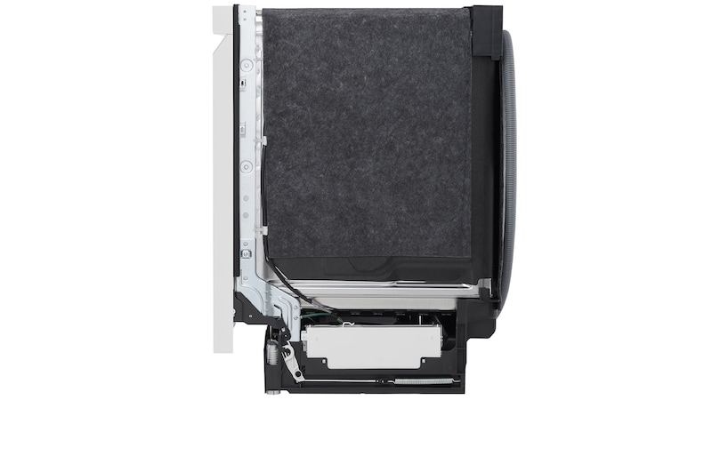 LG Lave-vaisselle à commande frontale du système QuadWash<sup>MD</sup> et du système EasyRack<sup>MD</sup> Plus, LDFN4542W