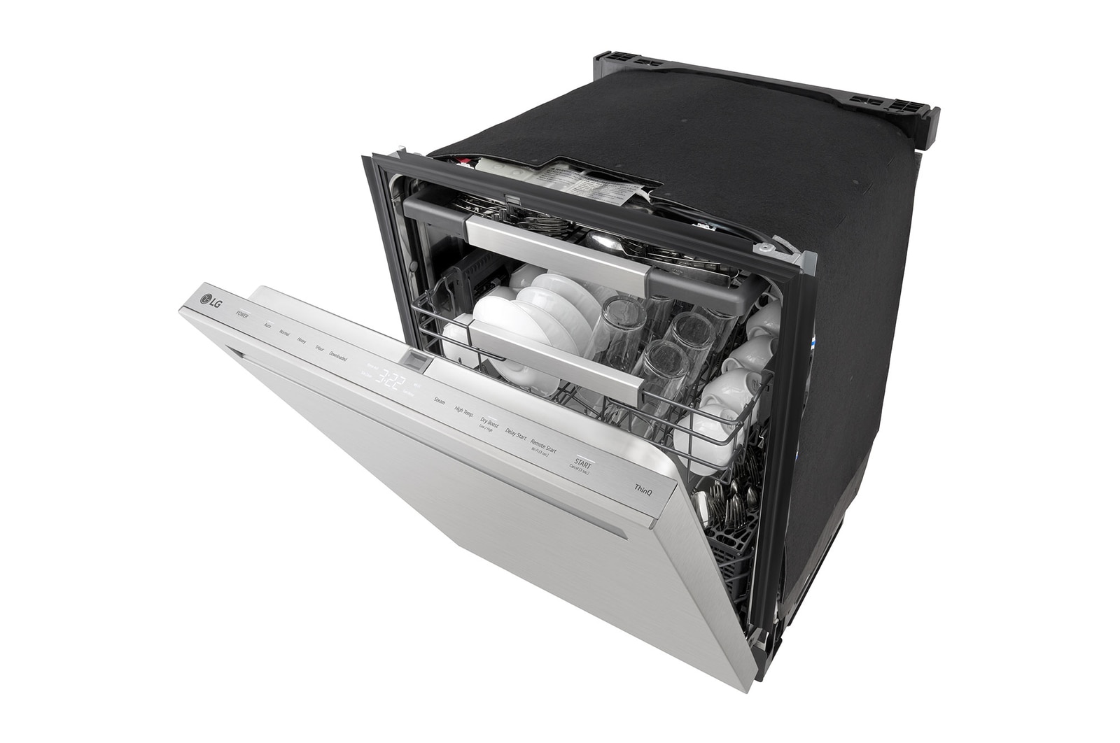 Right side open view