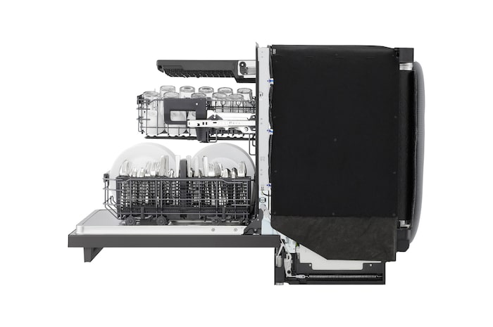 Side top open view