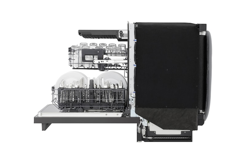 Side top open view