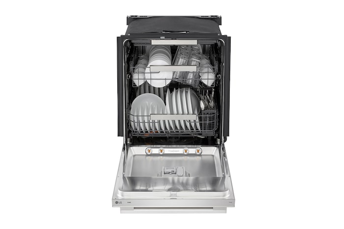 Front open with  dishes