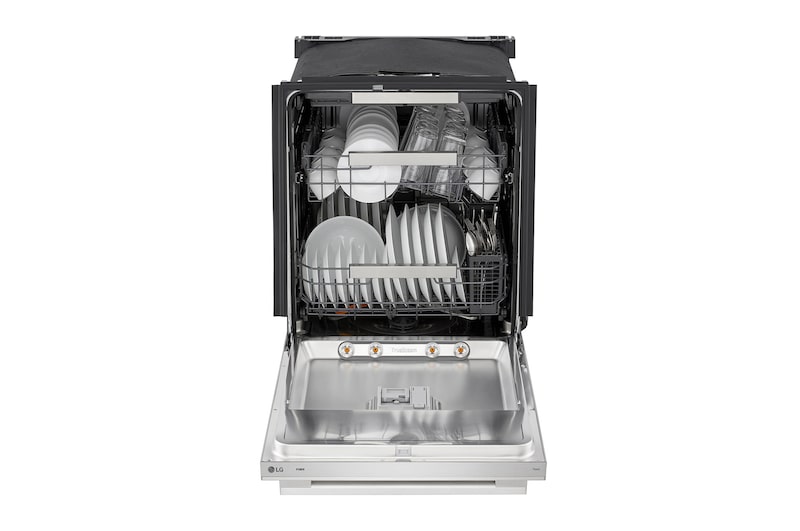Front open with  dishes