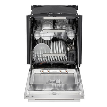 Front open with  dishes