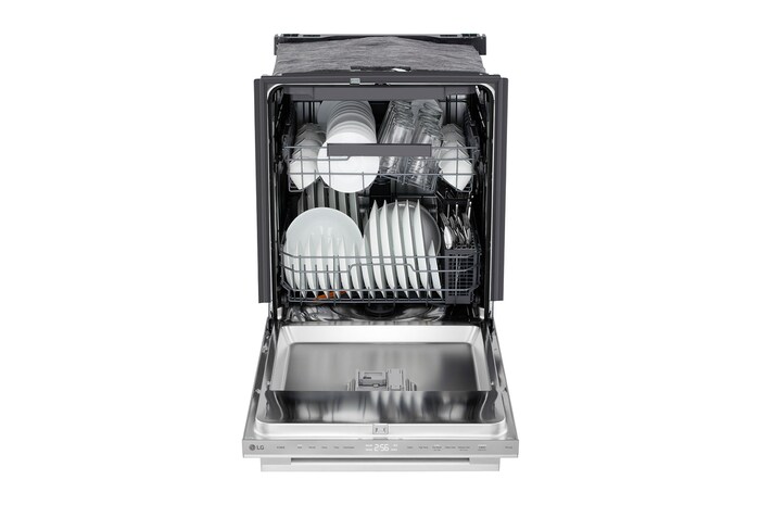 Front open view with vessels