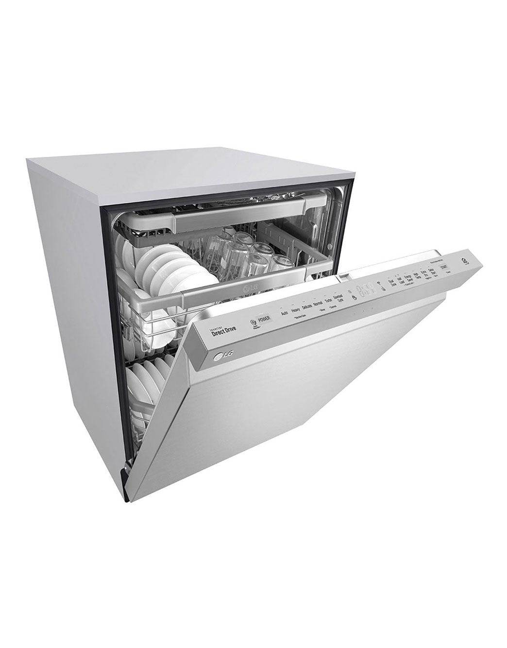 Lave-vaisselle avec QuadWash(MC), 24po, acier inoxydable LDP6797ST
