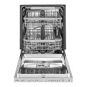 LG Lave-vaisselle à commande frontale résistant aux taches avec QuadWash®, connectivité Wi-Fi et 3e panier, LDP6797SS
