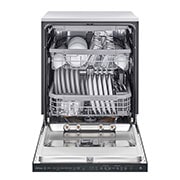 LG Lave-vaisselle noir mat à commandes sur le dessus avec TrueSteam<sup>MD</sup>, QuadWash<sup>MD</sup> et 3e panier, LDP6809BM