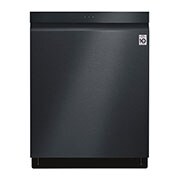 LG Lave-vaisselle noir mat à commandes sur le dessus avec TrueSteam<sup>MD</sup>, QuadWash<sup>MD</sup> et 3<sup>e</sup> panier, LDP6810BM