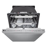 LG Lave-vaisselle intelligent avec lave et sèche en 1 heure, commandes sur le dessus et système QuadWash Pro<sup>MC</sup>, technologie TrueSteam<sup>MD</sup> et technologie Dynamic Dry<sup>MC</sup>, LDPH7972S