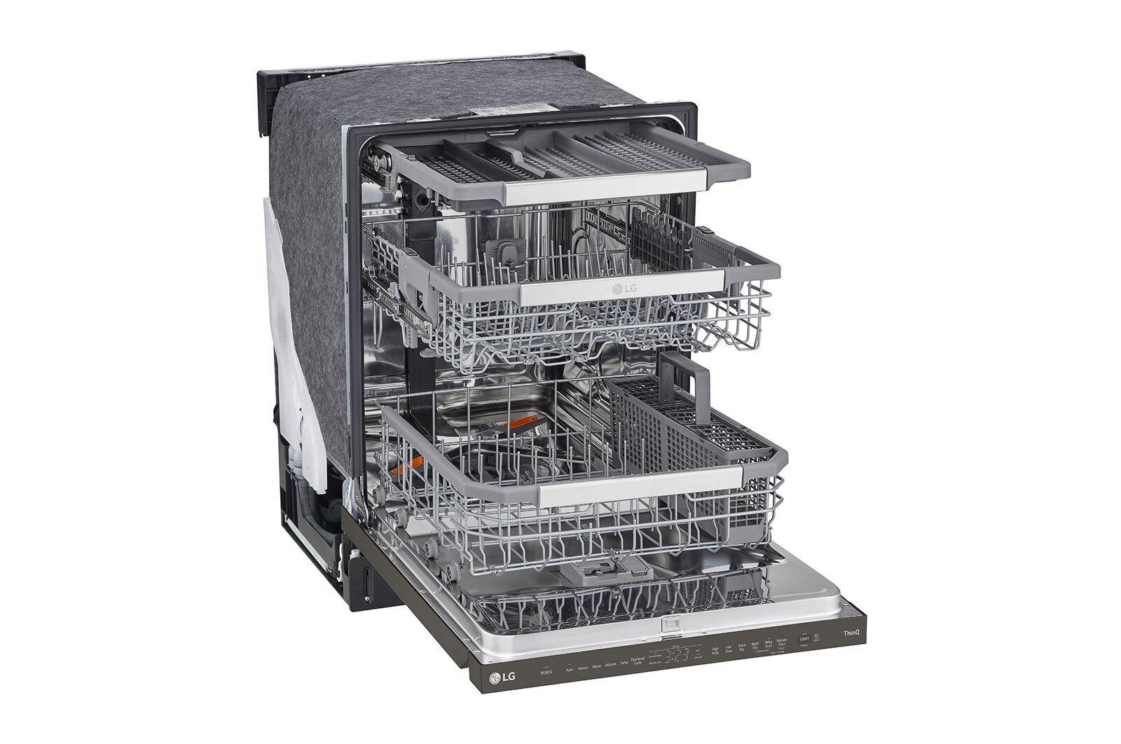 LG Lave-vaisselle intelligent avec  commandes sur le dessus et système QuadWash<sup>MC</sup> Pro, et technologie Dynamic Dry<sup>MC</sup>, LDPM6762D