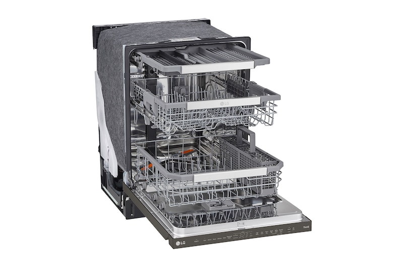 LG Lave-vaisselle intelligent avec  commandes sur le dessus et système QuadWash<sup>MC</sup> Pro, et technologie Dynamic Dry<sup>MC</sup>, LDPM6762D