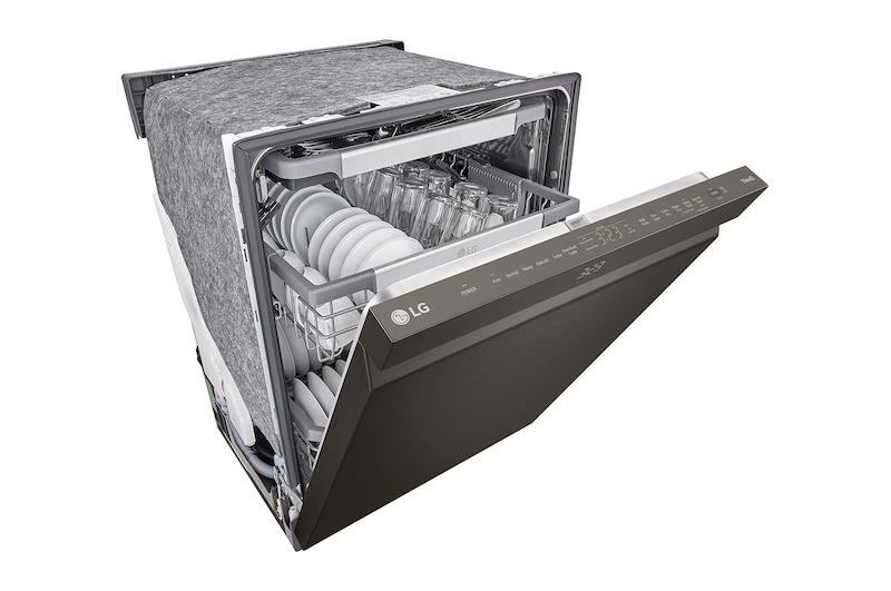 LG Lave-vaisselle intelligent avec  commandes sur le dessus et système QuadWash<sup>MC</sup> Pro, et technologie Dynamic Dry<sup>MC</sup>, LDPM6762D