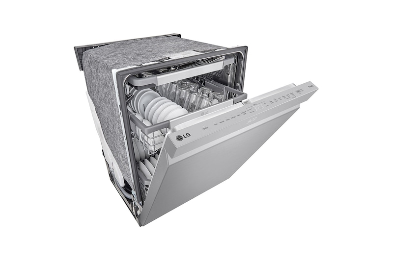 LG Lave-vaisselle intelligent avec  commandes sur le dessus et système QuadWash Pro<sup>MC</sup>, et technologie Dynamic Dry<sup>MC</sup>, LDPM6762S