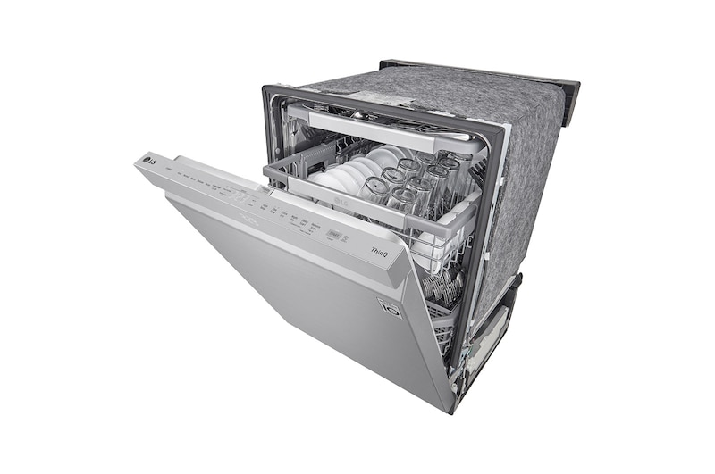 LG Lave-vaisselle intelligent avec  commandes sur le dessus et système QuadWash Pro<sup>MC</sup>, et technologie Dynamic Dry<sup>MC</sup>, LDPM6762S